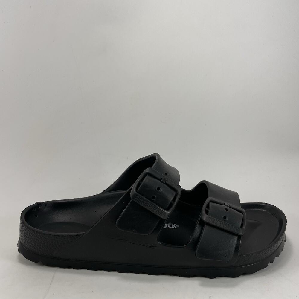 Birkenstock Arizona EVA Slide Sandals Womens Size 37 US Size 6-6.5 Black Narrow